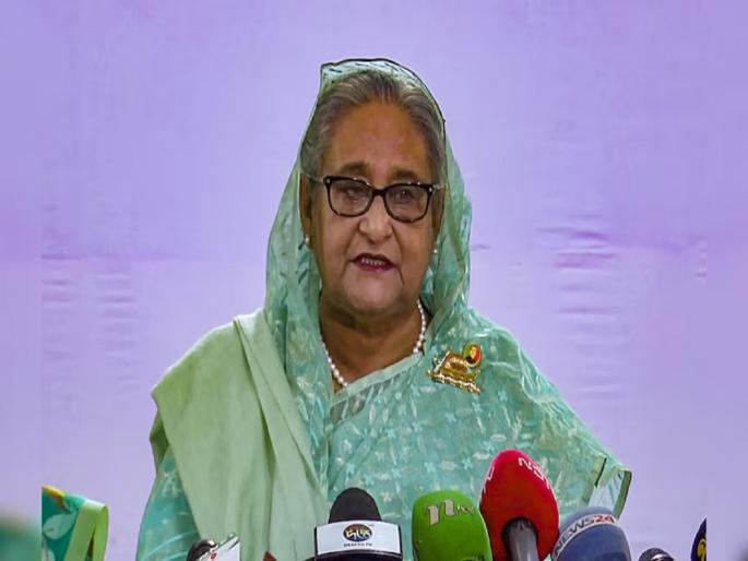 Bangladesh Sheikh Hasina : Increase in Sheikh Hasina's Troubles; First the UK refused, now the US has canceled the visa | शेख हसीना यांच्या अडचणीत वाढ; आधी युकेने नकार दिला, आता अमेरिकेने व्हिसा रद्द केला... Bangladesh Sheikh Hasina : Increase in Sheikh Hasina's Troubles; First the UK refused, now the US has canceled the visa | शेख हसीना यांच्या अडचणीत वाढ; आधी युकेने नकार दिला, आता अमेरिकेने व्हिसा रद्द केला...