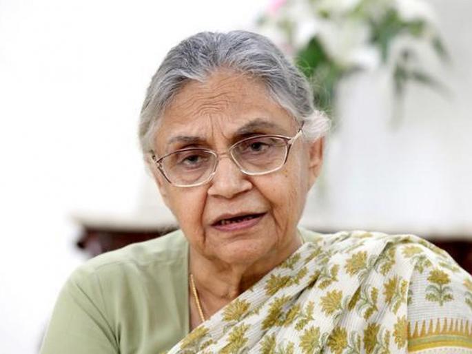 Former Delhi CM and Congress leader Sheila Dikshit passes away in Delhi | दिल्लीच्या माजी मुख्यमंत्री शीला दीक्षित यांचं निधन Former Delhi CM and Congress leader Sheila Dikshit passes away in Delhi | दिल्लीच्या माजी मुख्यमंत्री शीला दीक्षित यांचं निधन