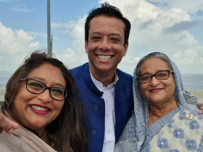 "Bangladesh will be the next Pakistan, Hasina will not return"; Had a discussion with a son of sheikh hasina's sajeeb wazed joy from America | "बांगलादेश आता पुढचा पाकिस्तान होणार, हसीना पुन्हा परतणार नाहीत"; अमेरिकेतील मुलाशी झाली चर्चा "Bangladesh will be the next Pakistan, Hasina will not return"; Had a discussion with a son of sheikh hasina's sajeeb wazed joy from America | "बांगलादेश आता पुढचा पाकिस्तान होणार, हसीना पुन्हा परतणार नाहीत"; अमेरिकेतील मुलाशी झाली चर्चा