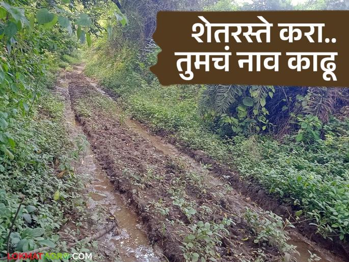 Shet Rasta : Farmers are saying.. The farm roads has become a water stream, now leave the highway road noise; read in details | Shet Rasta : शेतकरी म्हणतोय.. पाणंद रस्त्यांचा झालाय ओढा आता महामार्गाचा नाद सोडा; वाचा सविस्तर Shet Rasta : Farmers are saying.. The farm roads has become a water stream, now leave the highway road noise; read in details | Shet Rasta : शेतकरी म्हणतोय.. पाणंद रस्त्यांचा झालाय ओढा आता महामार्गाचा नाद सोडा; वाचा सविस्तर