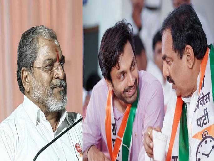 Jayant Patil was not sure of his son's victory and sacrificed another, Raju Shetty allegation | जयंत पाटील यांना मुलाच्या विजयाची खात्री नसल्याने दुसऱ्याचा बळी दिला, राजू शेट्टी यांचा आरोप  Jayant Patil was not sure of his son's victory and sacrificed another, Raju Shetty allegation | जयंत पाटील यांना मुलाच्या विजयाची खात्री नसल्याने दुसऱ्याचा बळी दिला, राजू शेट्टी यांचा आरोप