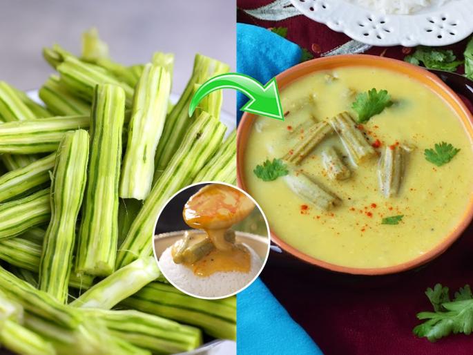 Shevga Chya Shengacha Pithla How To Make Drumstick Pithla At Home Drumstick Besan | अस्सल गावरानं चवीचं पौष्टिक शेवग्याच्या शेंगांचं पिठलं! पारंपरिक मराठमोळी झक्कास झटपट रेसिपी...