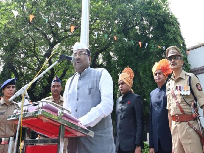 Sudhir Mungantiwar resolves to move forward in the field of district development through seven sutras in the Amrit Jubilee year | अमृत महोत्सवीवर्षात सात सुत्राच्या माध्यमातून जिल्हा विकासाच्या क्षेत्रात पुढे नेण्याचा संकल्प-सुधीर मुनगंटीवार Sudhir Mungantiwar resolves to move forward in the field of district development through seven sutras in the Amrit Jubilee year | अमृत महोत्सवीवर्षात सात सुत्राच्या माध्यमातून जिल्हा विकासाच्या क्षेत्रात पुढे नेण्याचा संकल्प-सुधीर मुनगंटीवार