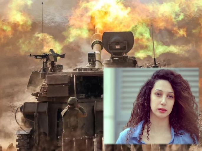 Israeli mom who escaped Hamas with newborn learns on live TV that husband is dead | "कदाचित माझा नवरा..." मुलाखत देतानाच इस्रायली महिला कोसळली अन् ढसाढसा रडू लागली Israeli mom who escaped Hamas with newborn learns on live TV that husband is dead | "कदाचित माझा नवरा..." मुलाखत देतानाच इस्रायली महिला कोसळली अन् ढसाढसा रडू लागली