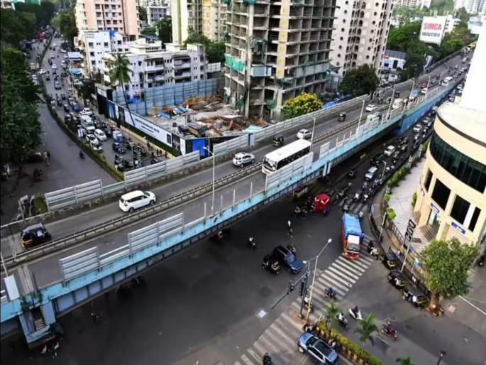 Flyover built in 2018 at Goregoan West, costing Rs 27 crore; BMC's proposal to demolish Veer Savarkar flyover | २०१८ मध्ये बनला उड्डाणपूल, २७ कोटींचा खर्च; अवघ्या ६ वर्षात BMC करणार जमीनदोस्त, कारण काय? Flyover built in 2018 at Goregoan West, costing Rs 27 crore; BMC's proposal to demolish Veer Savarkar flyover | २०१८ मध्ये बनला उड्डाणपूल, २७ कोटींचा खर्च; अवघ्या ६ वर्षात BMC करणार जमीनदोस्त, कारण काय?