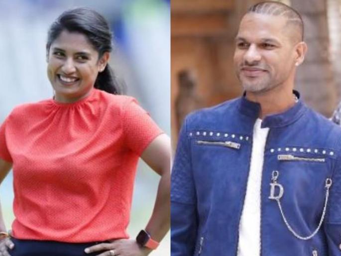   Team India player Shikhar Dhawan has said that there were rumors that Mithali Raj and I are going to get married | "मी आणि मिताली राज आम्ही दोघे...", Shikhar Dhawan चा मोठा खुलासा, म्हणाला...