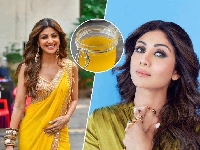Shilpa Shetty’s Beauty Secret For Glowing Skin & Slim Figure Shilpa Shetty glowing skin tips Shilpa Shetty fitness secrets | शिल्पा शेट्टी करते एक उपाय, चेहऱ्यावर चमक-फिगर मेण्टेन! चाळिशीतही दिसतेय हॉट कारण...