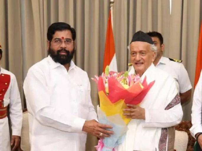 Bhagatsinh Koshyari meets Chief Minister Eknath Shinde at the Varsha bungalow, political discussions intensify | भगतसिंह कोश्यारी मुख्यमंत्री एकनाथ शिंदेंच्या भेटीला वर्षा बंगल्यावर, राजकीय चर्चांना जोर Bhagatsinh Koshyari meets Chief Minister Eknath Shinde at the Varsha bungalow, political discussions intensify | भगतसिंह कोश्यारी मुख्यमंत्री एकनाथ शिंदेंच्या भेटीला वर्षा बंगल्यावर, राजकीय चर्चांना जोर