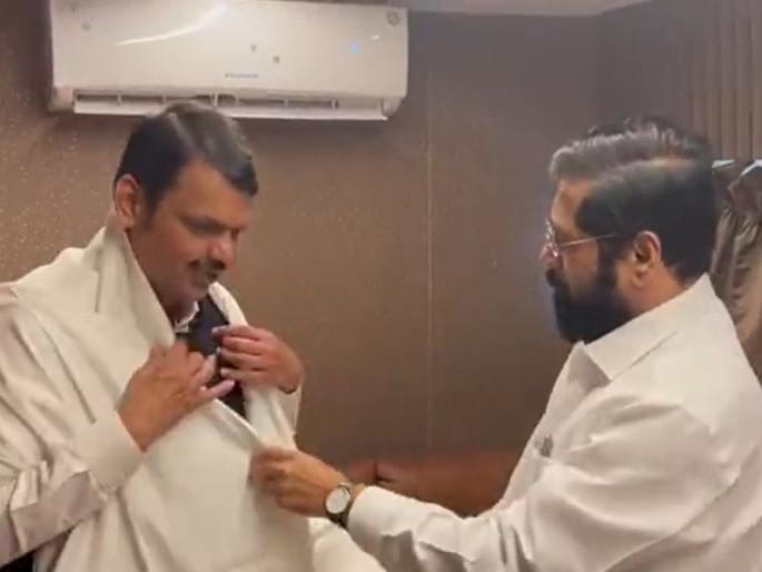 Get the strength to take the state to new heights of The Chief Minister of the state Eknath Shinde has wished Deputy Chief Minister Devendra Fadnavi | राज्याला विकासाच्या नव्या उंचीवर घेऊन जाण्याचे बळ मिळो; एकनाथ शिंदेंच्या फडणवीसांना शुभेच्छा Get the strength to take the state to new heights of The Chief Minister of the state Eknath Shinde has wished Deputy Chief Minister Devendra Fadnavi | राज्याला विकासाच्या नव्या उंचीवर घेऊन जाण्याचे बळ मिळो; एकनाथ शिंदेंच्या फडणवीसांना शुभेच्छा