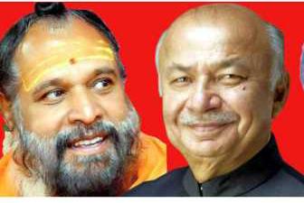 Sushil Kumar's 'Dagadu' and Jaisinde Devsinh's 'Nurandayya' Navala objection | सुशीलकुमारांच्या ‘दगडू’ तर जयसिध्देश्वरांच्या ‘नुरंदय्या’ नावाला आक्षेप Sushil Kumar's 'Dagadu' and Jaisinde Devsinh's 'Nurandayya' Navala objection | सुशीलकुमारांच्या ‘दगडू’ तर जयसिध्देश्वरांच्या ‘नुरंदय्या’ नावाला आक्षेप