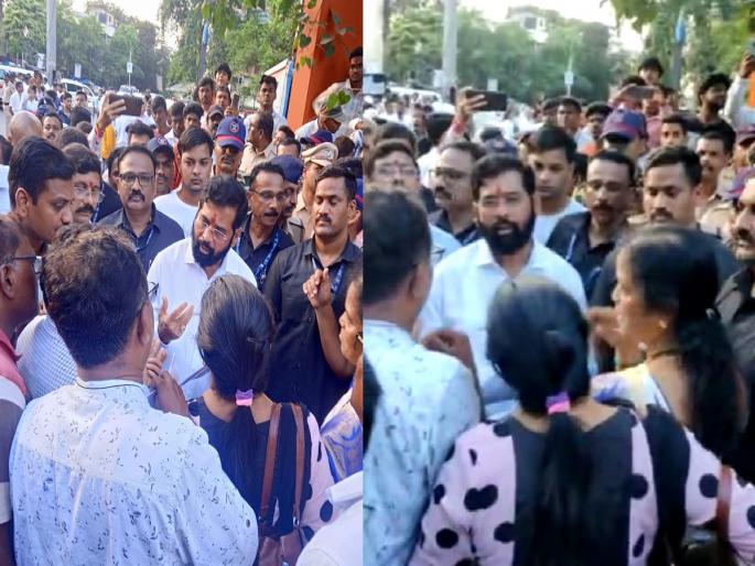 Chief Minister's visit to hunger striking people; Promise to solve the problem | मुख्यमंत्र्यांची उपोषणकर्त्या अधिसंख्य पदावरील कर्मचाऱ्यांना भेट; समस्या सोडवण्याचे आश्वासन Chief Minister's visit to hunger striking people; Promise to solve the problem | मुख्यमंत्र्यांची उपोषणकर्त्या अधिसंख्य पदावरील कर्मचाऱ्यांना भेट; समस्या सोडवण्याचे आश्वासन