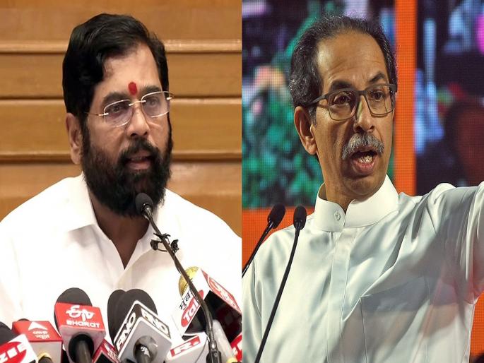 Chief Minister Eknath Shinde criticizes Uddhav Thackeray and Sanjay Raut | ...म्हणून दिल्लीच्या गल्लोगल्ली फिरावं लागतंय; एकनाथ शिंदेंचा उद्धव ठाकरेंना टोला Chief Minister Eknath Shinde criticizes Uddhav Thackeray and Sanjay Raut | ...म्हणून दिल्लीच्या गल्लोगल्ली फिरावं लागतंय; एकनाथ शिंदेंचा उद्धव ठाकरेंना टोला