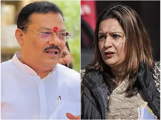 Twitter 'war' between Shivsena Priyanka Chartuvaidi and Sanjay Shirsat | "तुमची बातच न्यारी..."; प्रियंका चतुर्वेदी अन् संजय शिरसाट यांच्यात ट्विटर'वॉर' Twitter 'war' between Shivsena Priyanka Chartuvaidi and Sanjay Shirsat | "तुमची बातच न्यारी..."; प्रियंका चतुर्वेदी अन् संजय शिरसाट यांच्यात ट्विटर'वॉर'