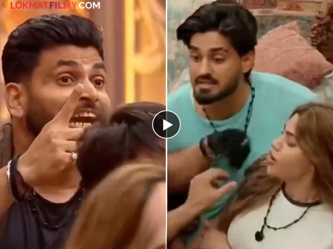 nikki tamboli and shiv thakare had argument in the 50 show arbaz patel intervenes | निक्कीला बोलला? बॉयफ्रेंडची सटकली; शिव ठाकरे-अरबाज पटेलमध्ये जोरदार राडा nikki tamboli and shiv thakare had argument in the 50 show arbaz patel intervenes | निक्कीला बोलला? बॉयफ्रेंडची सटकली; शिव ठाकरे-अरबाज पटेलमध्ये जोरदार राडा