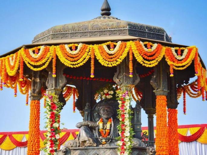 On the initiative of Mungantivar, the 350th Shiv Rajyabhishek year ceremony will be held tomorrow at Raigad! | मुनगंटीवारांच्या पुढाकाराने उद्या रायगडावर होणार ३५०वा शिवराज्यभिषेक वर्ष सोहळा ! On the initiative of Mungantivar, the 350th Shiv Rajyabhishek year ceremony will be held tomorrow at Raigad! | मुनगंटीवारांच्या पुढाकाराने उद्या रायगडावर होणार ३५०वा शिवराज्यभिषेक वर्ष सोहळा !