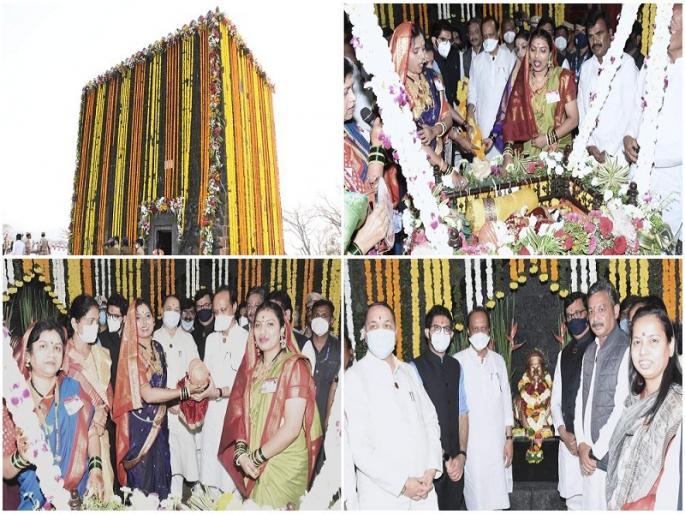 Shiv Jayanti 2022 shiv janmotsav celebrated on fort shivneri 19 february | Shiv Jayanti 2022: किल्ले शिवनेरीवर शिवजन्मोत्सव उत्साहात साजरा Shiv Jayanti 2022 shiv janmotsav celebrated on fort shivneri 19 february | Shiv Jayanti 2022: किल्ले शिवनेरीवर शिवजन्मोत्सव उत्साहात साजरा