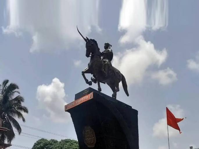 60 police guards for shivaji maharaj statue tense silence in the san jose de areal neighborhood | शिवरायांच्या पुतळ्याला ६० पोलिसांचे सुरक्षाकवच; सां जुझे दि आरियल परिसरात तणावपूर्ण शांतता
