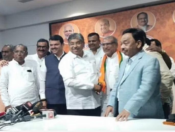 Sixth time of party change; Former Shiv Sena MP Shivaji Mane enters BJP for second time | पक्ष बदलाची सहावी वेळ; शिवसेनेचे माजी खासदार शिवाजी मानेंचा भाजपत दुसऱ्यांदा प्रवेश Sixth time of party change; Former Shiv Sena MP Shivaji Mane enters BJP for second time | पक्ष बदलाची सहावी वेळ; शिवसेनेचे माजी खासदार शिवाजी मानेंचा भाजपत दुसऱ्यांदा प्रवेश