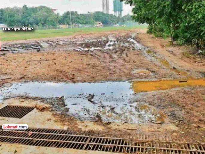 Elections are here repair Shivaji Park now Inconvenience due to dust and broken barriers! | निवडणूक आली, आता तरी शिवाजी पार्कची डागडुजी करा; धूळ अन् तुटलेल्या कठड्यांमुळे गैरसोय!