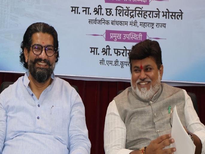 Political rivalry between Minister Uday Samant and Shivendrasinghraje Bhosale in Satara | शिवेंद्रसिंहराजेंनी मास भवनात सत्कार झालेले मुख्यमंत्री झाल्याची गुगली टाकली, उदय सामंतांची मिश्कील टिप्पणी, म्हणाले.. Political rivalry between Minister Uday Samant and Shivendrasinghraje Bhosale in Satara | शिवेंद्रसिंहराजेंनी मास भवनात सत्कार झालेले मुख्यमंत्री झाल्याची गुगली टाकली, उदय सामंतांची मिश्कील टिप्पणी, म्हणाले..