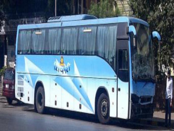 No perfect timing to thane Shivneri bus ; Travelers panic | ठाणे शिवनेरीला वेळेचे वावडे ; प्रवाशांना मनस्ताप