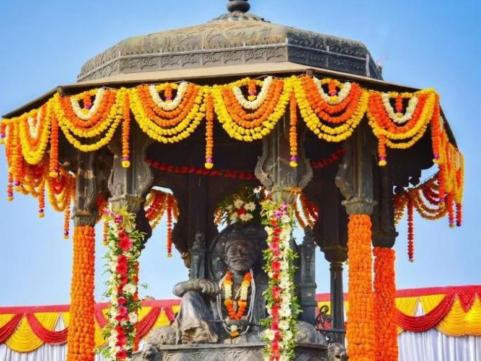 The 350th coronation ceremony of Shiva at Raigad will be held in grandeur | रायगडावर ३५० वा शिवराज्याभिषेक सोहळा थाटामाटात होणार The 350th coronation ceremony of Shiva at Raigad will be held in grandeur | रायगडावर ३५० वा शिवराज्याभिषेक सोहळा थाटामाटात होणार