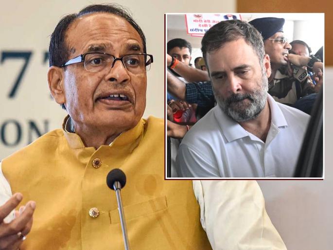 It is written in Rahul Gandhi fate to apologize says central minister Shivraj Singh Chauhan | "राहुल गांधींच्या नशिबात कायम माफी मागणे लिहीले आहे"; केंद्रीय कृषीमंत्र्यांनी काँग्रेसला घेरलं, "१० वर्षांनी पुन्हा..." It is written in Rahul Gandhi fate to apologize says central minister Shivraj Singh Chauhan | "राहुल गांधींच्या नशिबात कायम माफी मागणे लिहीले आहे"; केंद्रीय कृषीमंत्र्यांनी काँग्रेसला घेरलं, "१० वर्षांनी पुन्हा..."