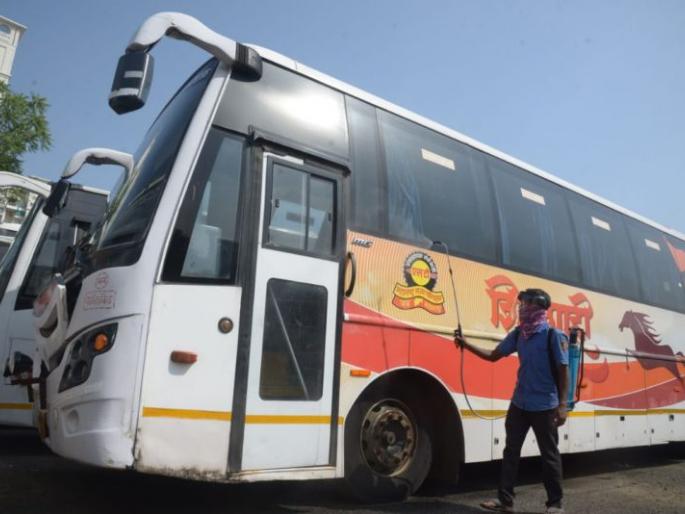 Shivshahi buses to Pune every hour | दर तासाला पुण्यासाठी शिवशाही बसेस Shivshahi buses to Pune every hour | दर तासाला पुण्यासाठी शिवशाही बसेस