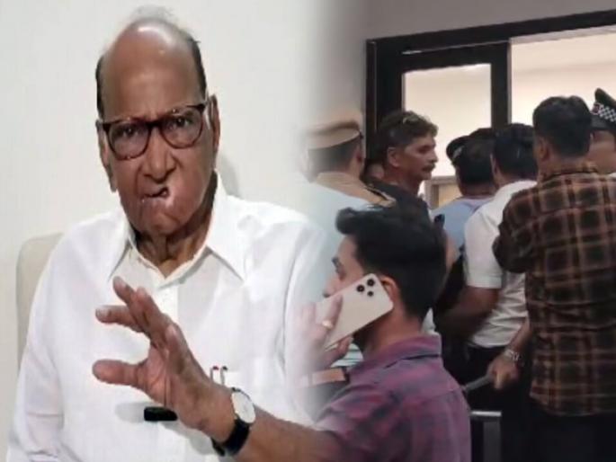 Sharad Pawar criticized the government over the shooting of Ulhasnagar BJP MLA ganpat gaikwad | राज्याच्या दृष्टीने चिंताजनक; गोळीबाराच्या घटनेवर शरद पवारांनी सरकारला फटकारले Sharad Pawar criticized the government over the shooting of Ulhasnagar BJP MLA ganpat gaikwad | राज्याच्या दृष्टीने चिंताजनक; गोळीबाराच्या घटनेवर शरद पवारांनी सरकारला फटकारले