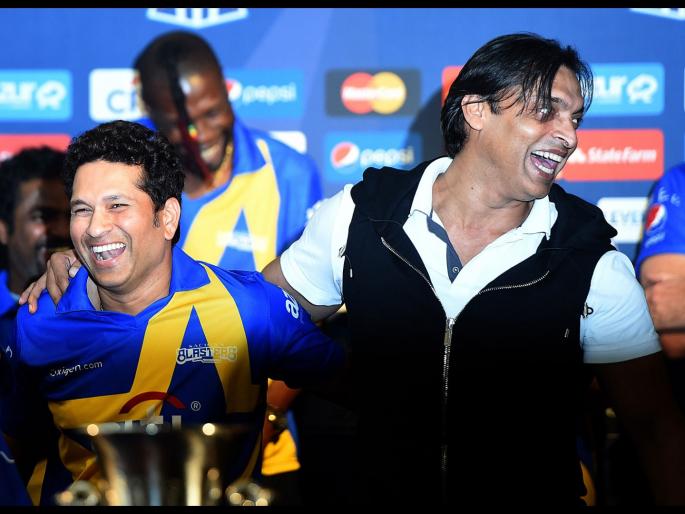 Sachin Tendulkar would've scored 1.3 lakh runs in this era: Shoaib Akhtar svg | ... तर सचिनने 1.30 लाख धावा केल्या असत्या; विराटची त्याच्याशी तुलना चुकीची - शोएब अख्तर