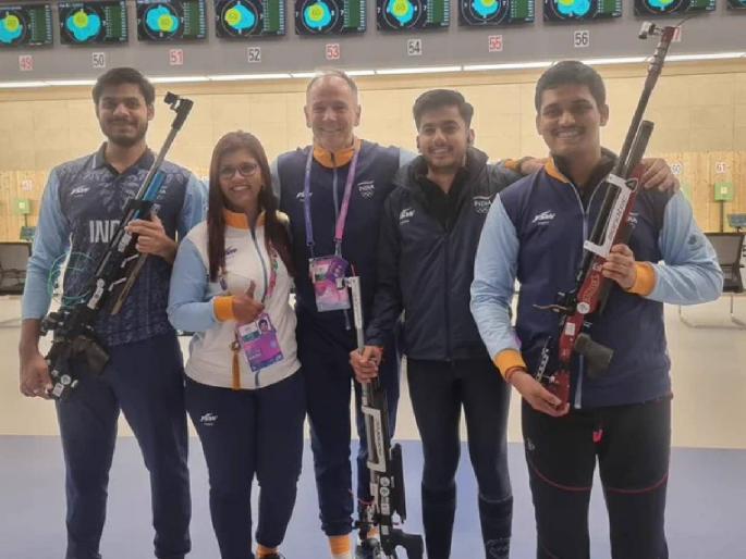 Asian Games2023 : Shooting : Not only a Gold medal, but all 3 shooters finish in Top 8, but  as per AG rule: max only 2 from each country can qualify for Final, So Aishwary & Rudrankksh are through to Final, Divyansh misses out | World Record! भारताचे ३ नेमबाज अव्वल आठात! पण, फायनलमध्ये फक्त दोघांना प्रवेश; असं का? 