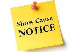 Show cause notices to Chief Accounts and Finance Officers | मुख्य लेखा व वित्त अधिकाऱ्यांना कारणे दाखवा नोटीस