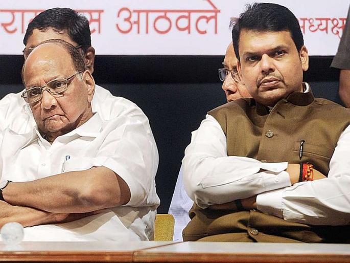 The next opposition leader is the deposed Bahujan front, devendra fadanvis | 'शरद पवारांनी काळाची पावले ओळखावीत, भाजपाची लढाई वंचितसोबतच'  The next opposition leader is the deposed Bahujan front, devendra fadanvis | 'शरद पवारांनी काळाची पावले ओळखावीत, भाजपाची लढाई वंचितसोबतच'