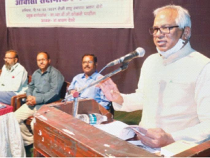 Defeat the encroachment on OBC reservation - Shravan Deore | ओबीसींच्या आरक्षणातील अतिक्रमणाचा डाव हाणून पाडा - श्रावण देवरे Defeat the encroachment on OBC reservation - Shravan Deore | ओबीसींच्या आरक्षणातील अतिक्रमणाचा डाव हाणून पाडा - श्रावण देवरे