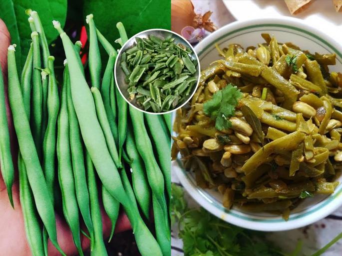 Shravan Special: Quick recipe for making juicy Shravan Special Recipes, Shravan special green beans | Shravan Special : श्रावण घेवडा म्हणजे बिन्स नव्हे, पाहा श्रावण घेवड्याची पारंपरिक भाजी करण्याची चमचमीत रेसिपी