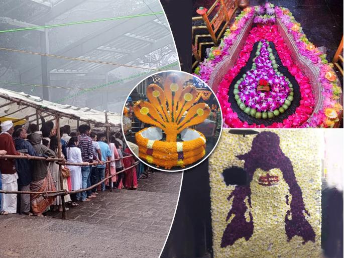 'Bhimashankar Maharaj ki Jai', the first Shravani on Monday at the feet of lakhs of Bholenath devotees | 'भीमाशंकर महाराज की जय', पहिल्या श्रावणी सोमवारी लाखो भाविक भोलेनाथांच्या चरणी 'Bhimashankar Maharaj ki Jai', the first Shravani on Monday at the feet of lakhs of Bholenath devotees | 'भीमाशंकर महाराज की जय', पहिल्या श्रावणी सोमवारी लाखो भाविक भोलेनाथांच्या चरणी