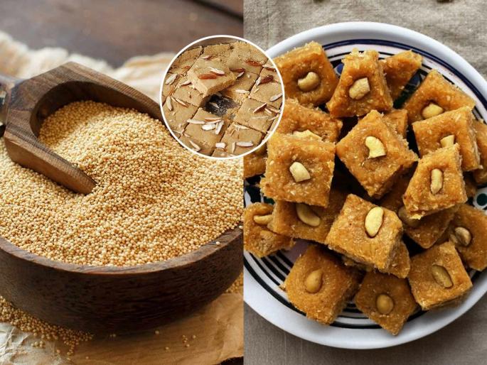 Sharavn Upvas Special Rajgira Shengadana Barfi Fasting Special Rajgira Shengadana Barfi How To Make Rajgira Shengadana Barfi At Home Fasting Special Rajgira Shengadana Barfi | Shravan Food : राजगिरा आणि शेंगदाण्याची बर्फी करा घरीच, उपवास स्पेशल पौष्टिक खाऊ - महिनाभर टिकेल...