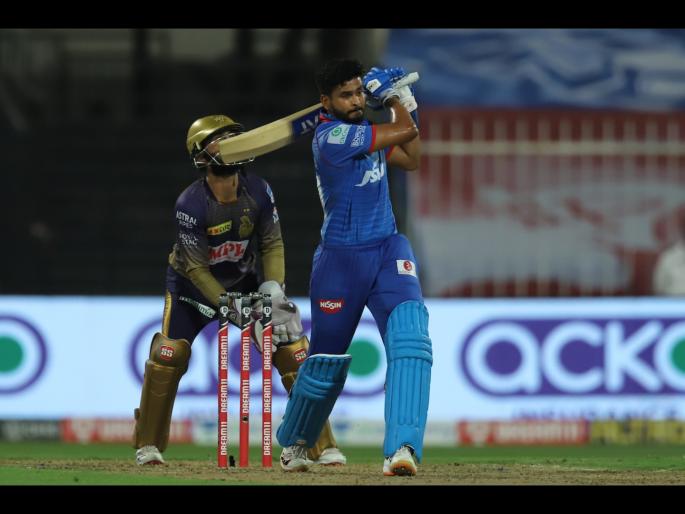 DC vs KKR Latest News : Delhi Capitals scored 228 for 4 from 20 overs against Kolkata Knight Riders  | DC vs KKR Latest News : शारजात श्रेयस अय्यर, पृथ्वी शॉचे वादळ घोंगावले; पाहा video