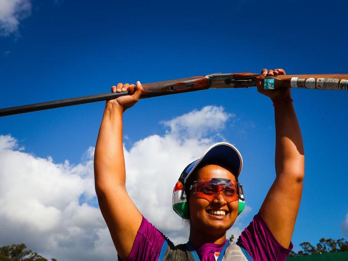 The goal of double trap shooter Shreyasi Singh, to get 'Khel Ratna' after winning the Olympic medal | आॅलिम्पिक पदक पटकावून ‘खेलरत्न’ मिळविणार, डबल ट्रॅप नेमबाज श्रेयसी सिंग हिचे लक्ष्य The goal of double trap shooter Shreyasi Singh, to get 'Khel Ratna' after winning the Olympic medal | आॅलिम्पिक पदक पटकावून ‘खेलरत्न’ मिळविणार, डबल ट्रॅप नेमबाज श्रेयसी सिंग हिचे लक्ष्य