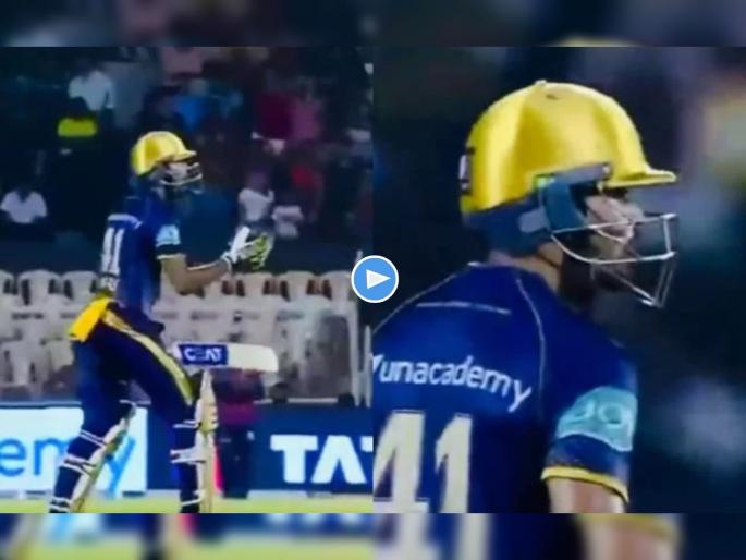 IPL 2022, KKR vs RR : Shreyas Iyer gets furious at Venkatesh Iyer due to miscommunication while running single Watch Video | Shreyas Iyer Venkatesh Iyer : श्रेयस अय्यरचे अशोभनीय कृत्य, वेंकटेश अय्यरवर Live Match मध्ये खवळला; पुढच्याच चेंडूवर KKRचा फलंदाज बाद झाला, Video