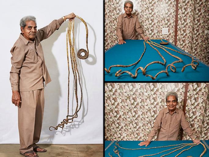 The 82 year old man will finally be killed in 66 years | आता बास...82 वर्षांचा माणूस अखेर 66 वर्षांनी कापणार नखे