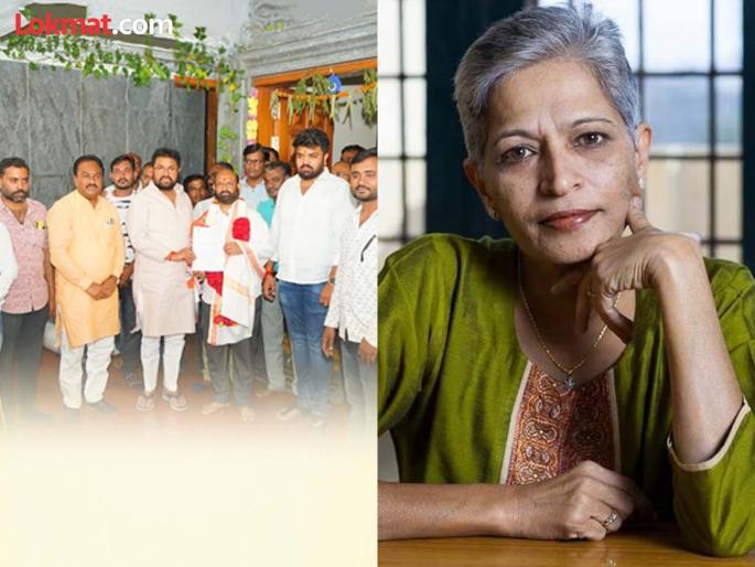Gauri Lankesh murder accused shrikant pangarkar joined Eknath Shinde Shiv Sena before maharashtra election 2024 | गौरी लंकेश हत्या प्रकरणातील आरोपी शिवसेनेत, जेलमधून परतताच पक्षप्रवेश Gauri Lankesh murder accused shrikant pangarkar joined Eknath Shinde Shiv Sena before maharashtra election 2024 | गौरी लंकेश हत्या प्रकरणातील आरोपी शिवसेनेत, जेलमधून परतताच पक्षप्रवेश