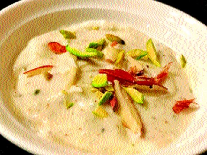 Padwali is currently being used as a coconut for the market | पाडव्याला यंदा बाजारात लिची कोकोनट श्रीखंड Padwali is currently being used as a coconut for the market | पाडव्याला यंदा बाजारात लिची कोकोनट श्रीखंड