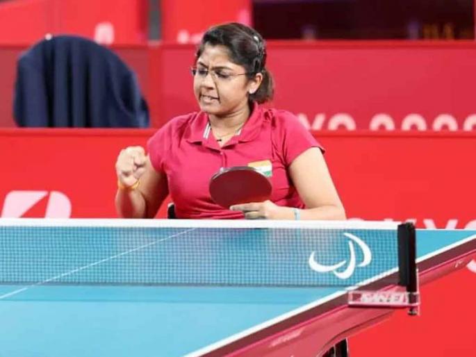 Tokyo Paralympics: Bhavinaben Patel enters Quarterfinals in the Tokyo paralympics; The first table tennis player to do so | Tokyo Paralympics: भाविना पटेलचा उपांत्यपूर्व फेरीत प्रवेश; अशी कामगिरी करणारी पहिली टेबल टेनिस खेळाडू Tokyo Paralympics: Bhavinaben Patel enters Quarterfinals in the Tokyo paralympics; The first table tennis player to do so | Tokyo Paralympics: भाविना पटेलचा उपांत्यपूर्व फेरीत प्रवेश; अशी कामगिरी करणारी पहिली टेबल टेनिस खेळाडू