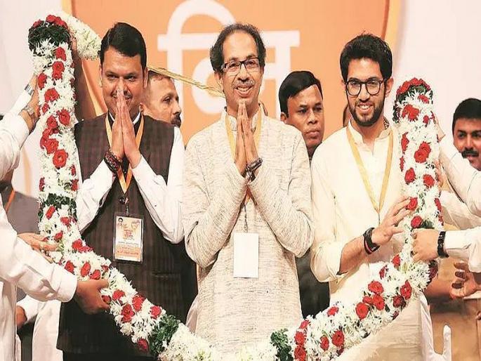 Maharashtra Election 2019: Aditya Thackeray enters the legislative assembly and BJP-Shiv Sena win in Mumbai | महाराष्ट्र निवडणूक निकाल 2019 : मुंबईत सत्ता युतीचीच, आदित्य ठाकरे यांचा विधानसभेत प्रवेश Maharashtra Election 2019: Aditya Thackeray enters the legislative assembly and BJP-Shiv Sena win in Mumbai | महाराष्ट्र निवडणूक निकाल 2019 : मुंबईत सत्ता युतीचीच, आदित्य ठाकरे यांचा विधानसभेत प्रवेश