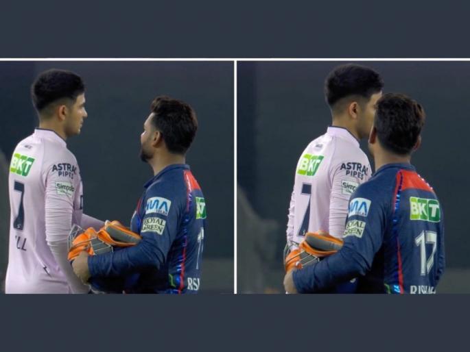IPL 2025 Shubman Gill Intriguing Act During Handshake With Rishabh Pant, Video Goes Viral | IPL 2025: शुभमन गिल- ऋषभ पंतमध्ये वाद सुरू? मैदानातील व्हिडीओ समोर आल्यानंतर चर्चांना उधाण