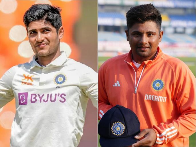 IND vs ENG 3rd test match Sarfraz Khan breaks Shubman Gill's record for highest batting average on Test debut | IND vs ENG: सर्फराजचे पदार्पण अन् 'प्रिन्स' शुबमनला धक्का; गिलचा मोठा विक्रम मोडीत