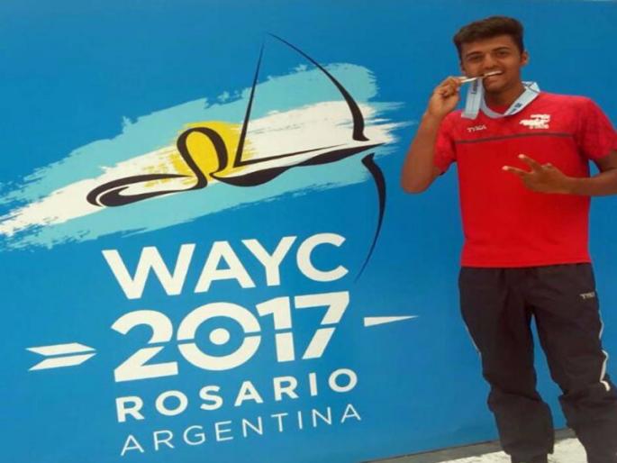 Amravati's Shukamani silver medalist, World Archery Championship winner | अमरावतीचा शुकमणी रौप्य पदकाचा मानकरी, विश्व तिरंदाजी स्पर्धेत मिळविले यश Amravati's Shukamani silver medalist, World Archery Championship winner | अमरावतीचा शुकमणी रौप्य पदकाचा मानकरी, विश्व तिरंदाजी स्पर्धेत मिळविले यश