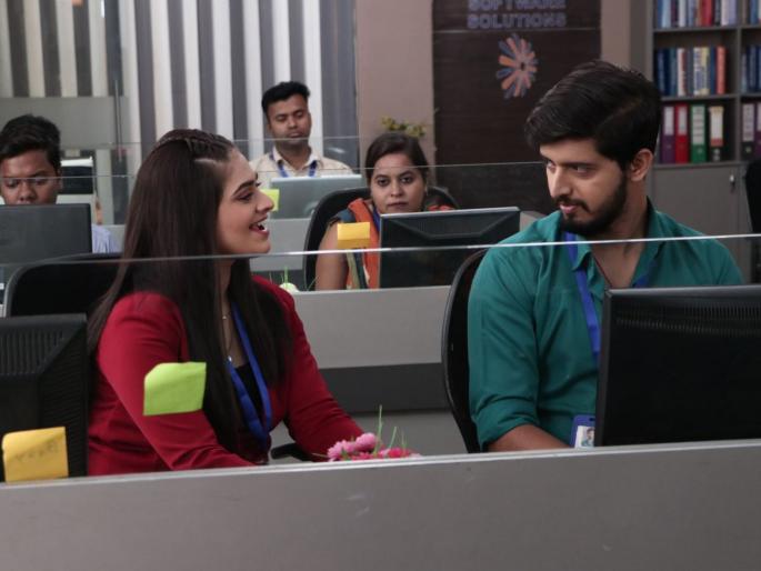 Aishwarya and Nikhil in 'Rama-Raghava' show off-screen chemistry | 'रमा-राघव' मालिकेतील ऐश्वर्या आणि निखिल यांच्यात आहे ऑफस्क्रीन अशी केमिस्ट्री