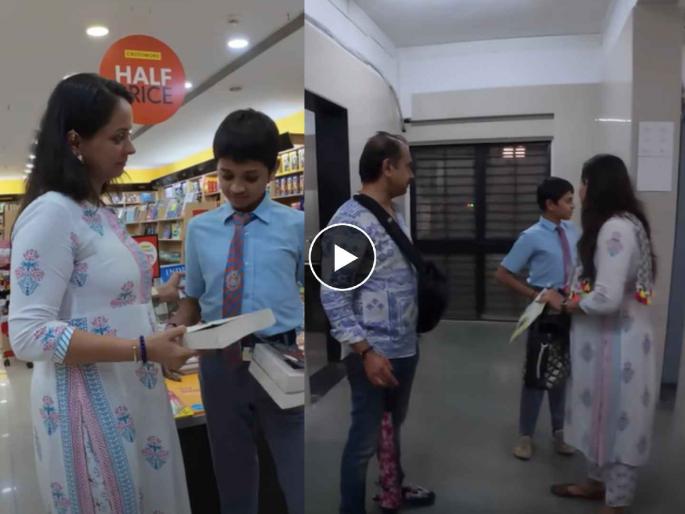 shweta mehendale and rahul mehendale marathi celebrity couple son arya student of bhonsala military school nashik | नाशिकच्या भोसला मिलिटरी स्कुलमध्ये शिकतो मराठी सेलिब्रिटीचा मुलगा, दाखवली हॉस्टेलची झलक